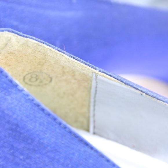 𝅺ROYAL Blue Satin Heels - Picture 8 of 8